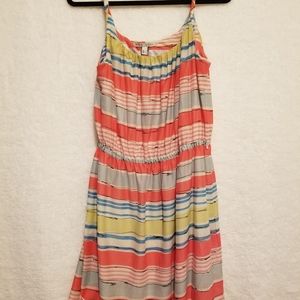 MNG striped, multicolored, midi dress
